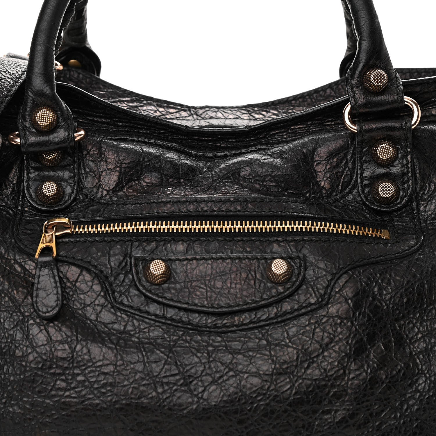 Balenciaga Agneau Giant 12 Rose Gold Hardware City Black 7 of 14