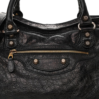 Balenciaga Agneau Giant 12 Rose Gold Hardware City Black 7 of 14