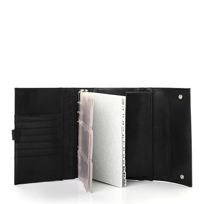 Prada Nylon Calfskin Agenda Holder Black 5 of 10