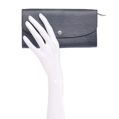 Louis Vuitton Epi Emilie Wallet Indigo 2 of 7