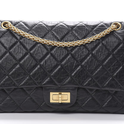 Chanel Aged Calfskin Quilted 2.55 Reissue 227 Flap Black 8 of 14