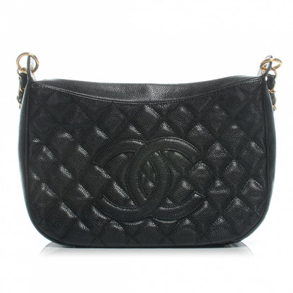 Chanel Caviar Quilted Hobo Bag Black 1 of 7