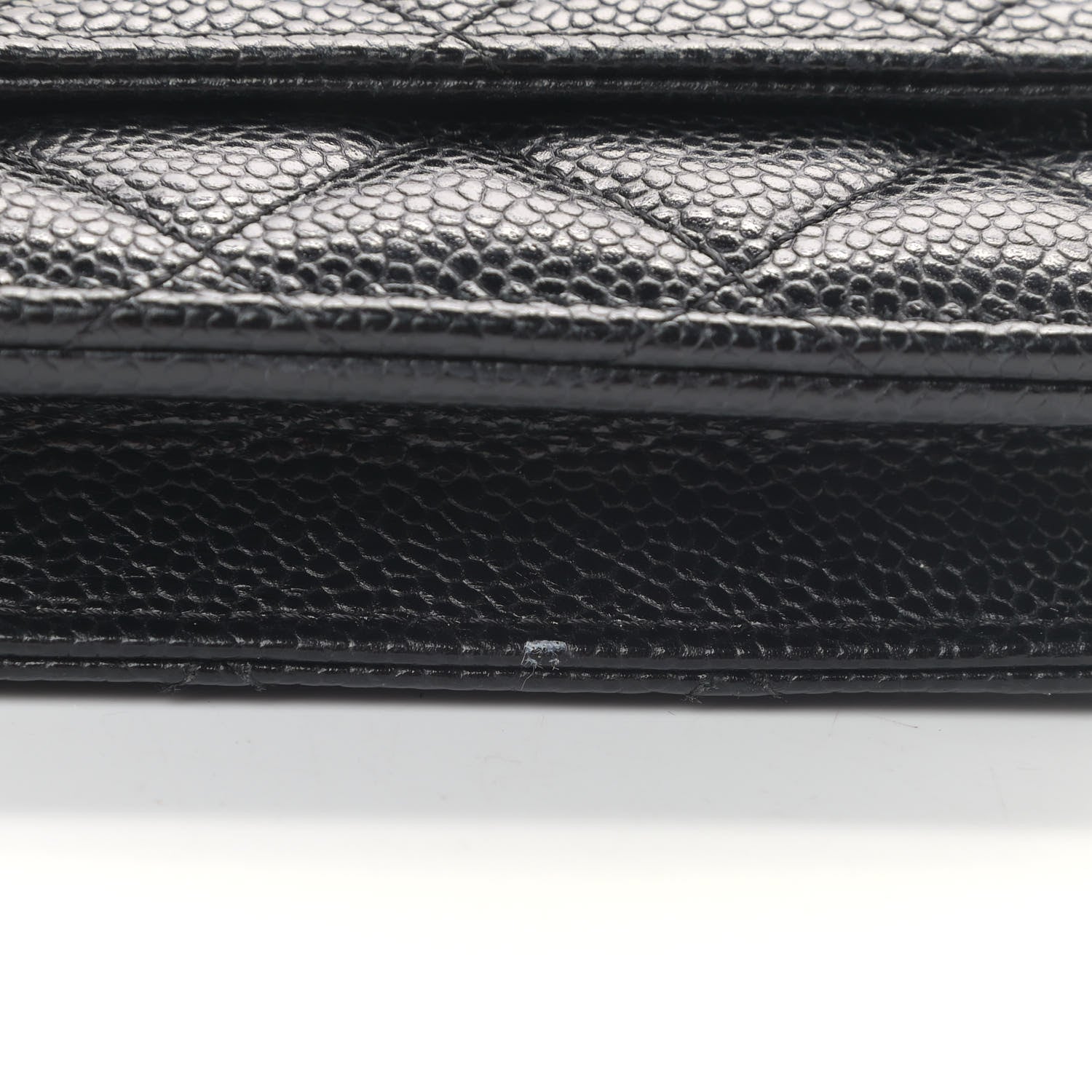 Chanel Caviar Quilted Wallet On Chain WOC Black 7 of 7