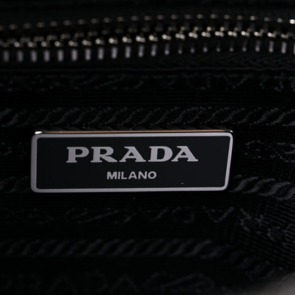 Prada Nylon Tessuto Impuntu Quilted Backpack Black 6 of 10