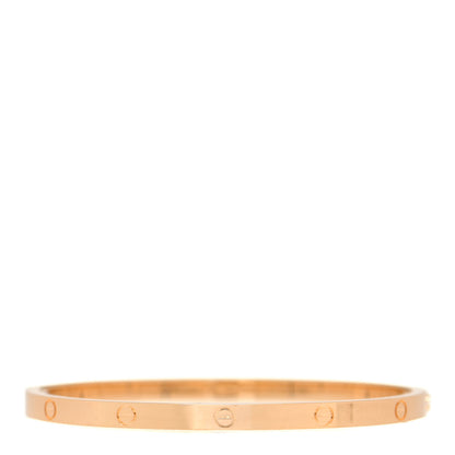 Cartier 18K Pink Gold Small LOVE Bracelet 16 1 of 6