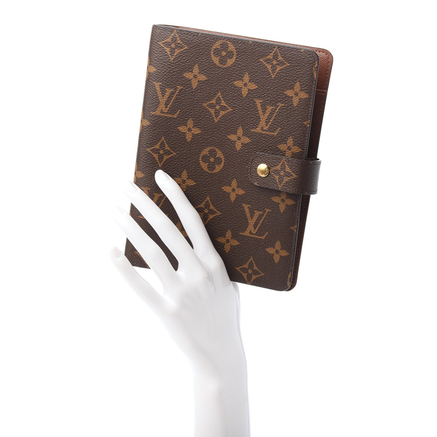 Monogram Medium Ring Agenda Cover