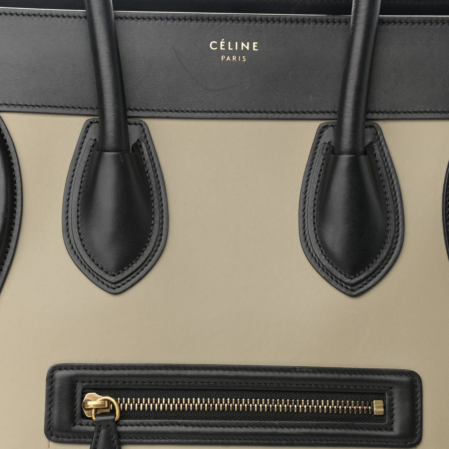Smooth Calfskin Nubuck Mini Tri-Color Luggage Alizarin