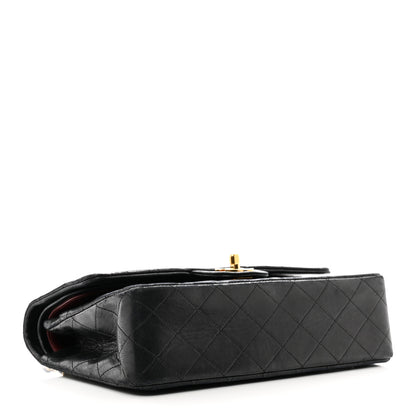 Chanel Lambskin Quilted Medium Double Flap Black 4 of 15