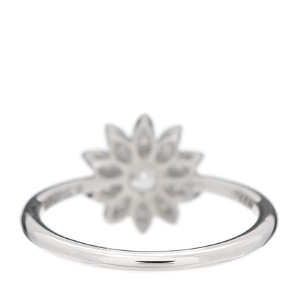 Tiffany Platinum Diamond Enchant Garden Flower Ring 49 5 4 of 6