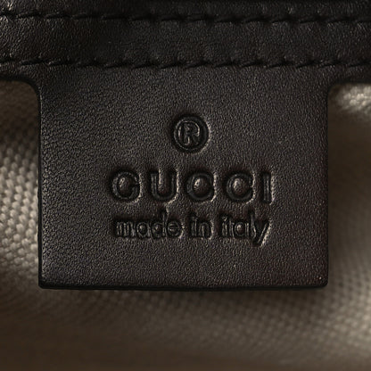 Gucci Monogram Vintage Web Small Boston Dark Brown 6 of 10