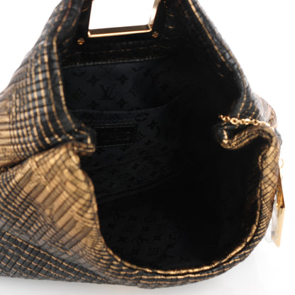 Louis Vuitton Jacquard Quilted Monogram Altair Clutch Bronze 7 of 7