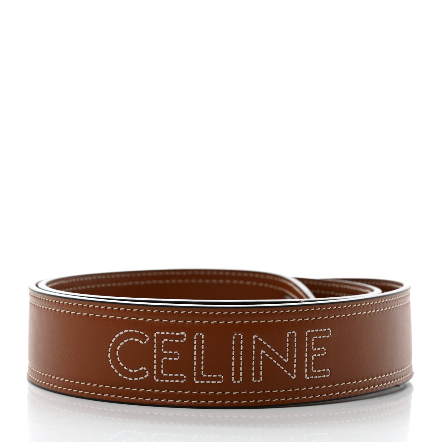 Smooth Calfskin Long Strap Tan
