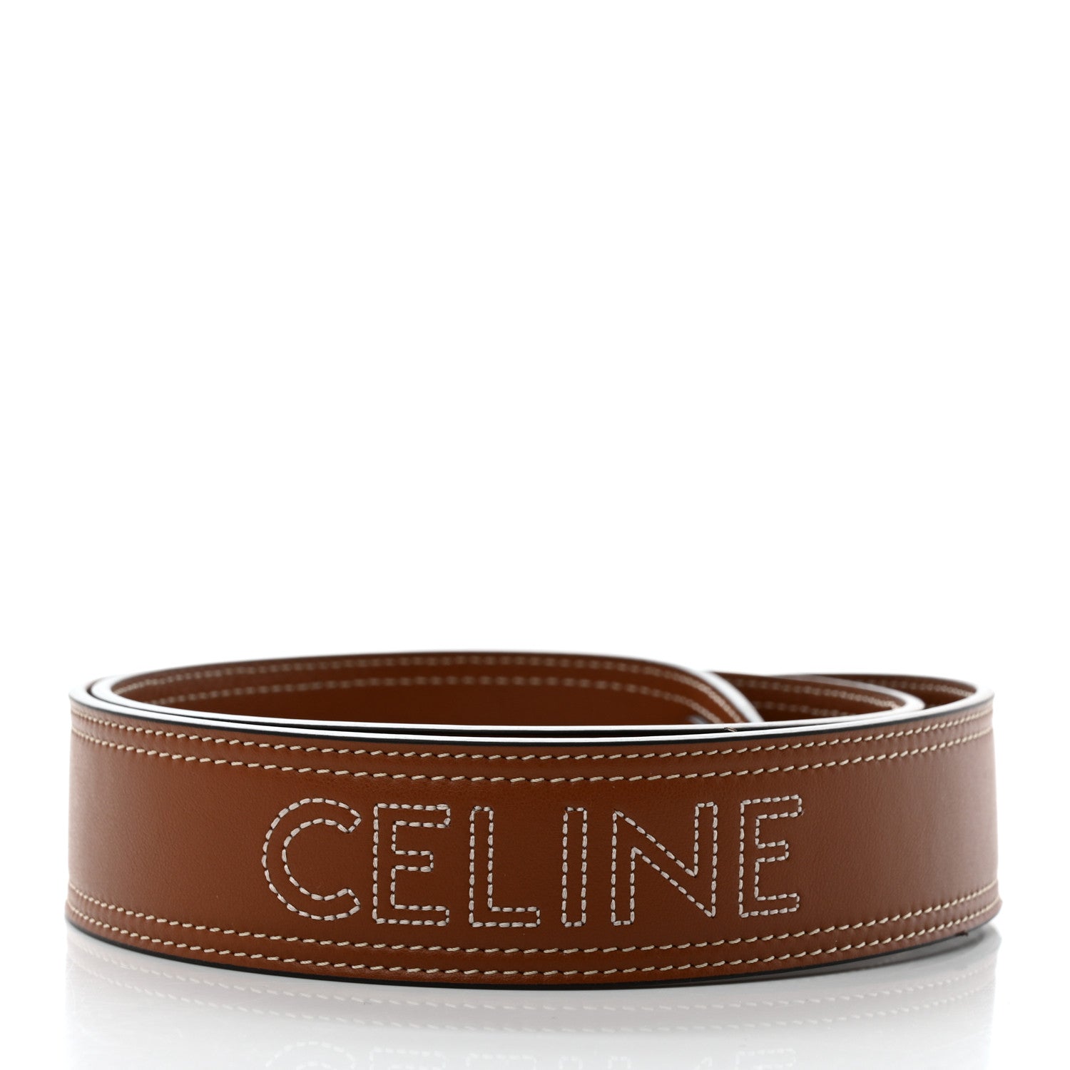 Celine Smooth Calfskin Long Strap Tan 2 of 7