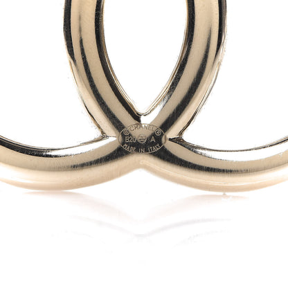 Chanel Baguette Crystal High Society CC Brooch Gold 3 of 4