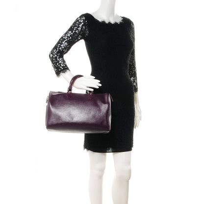 Louis Vuitton Epi Speedy 30 Cassis Purple 2 of 7