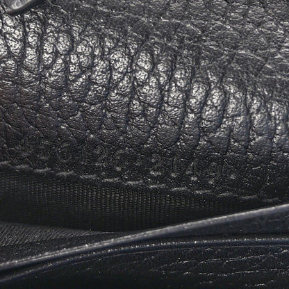 Gucci Dollar Calfskin GG Marmont Wallet Black Black 7 of 8