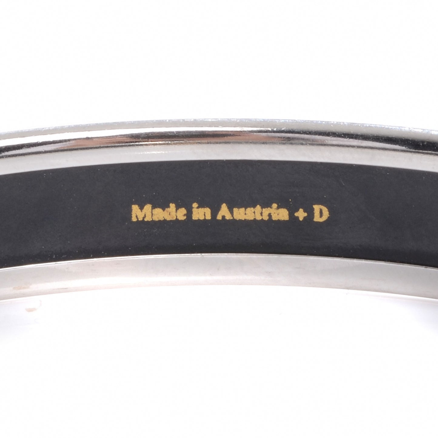 Enamel Narrow Caleche Bracelet 65 Red