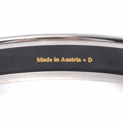 Hermes Enamel Narrow Caleche Bracelet 65 Red 4 of 5