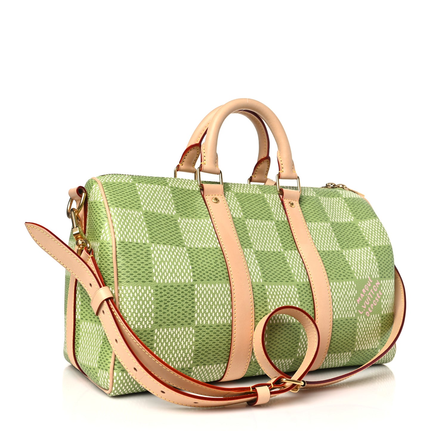 Damier Golf Keepall Bandouliere 35 Green
