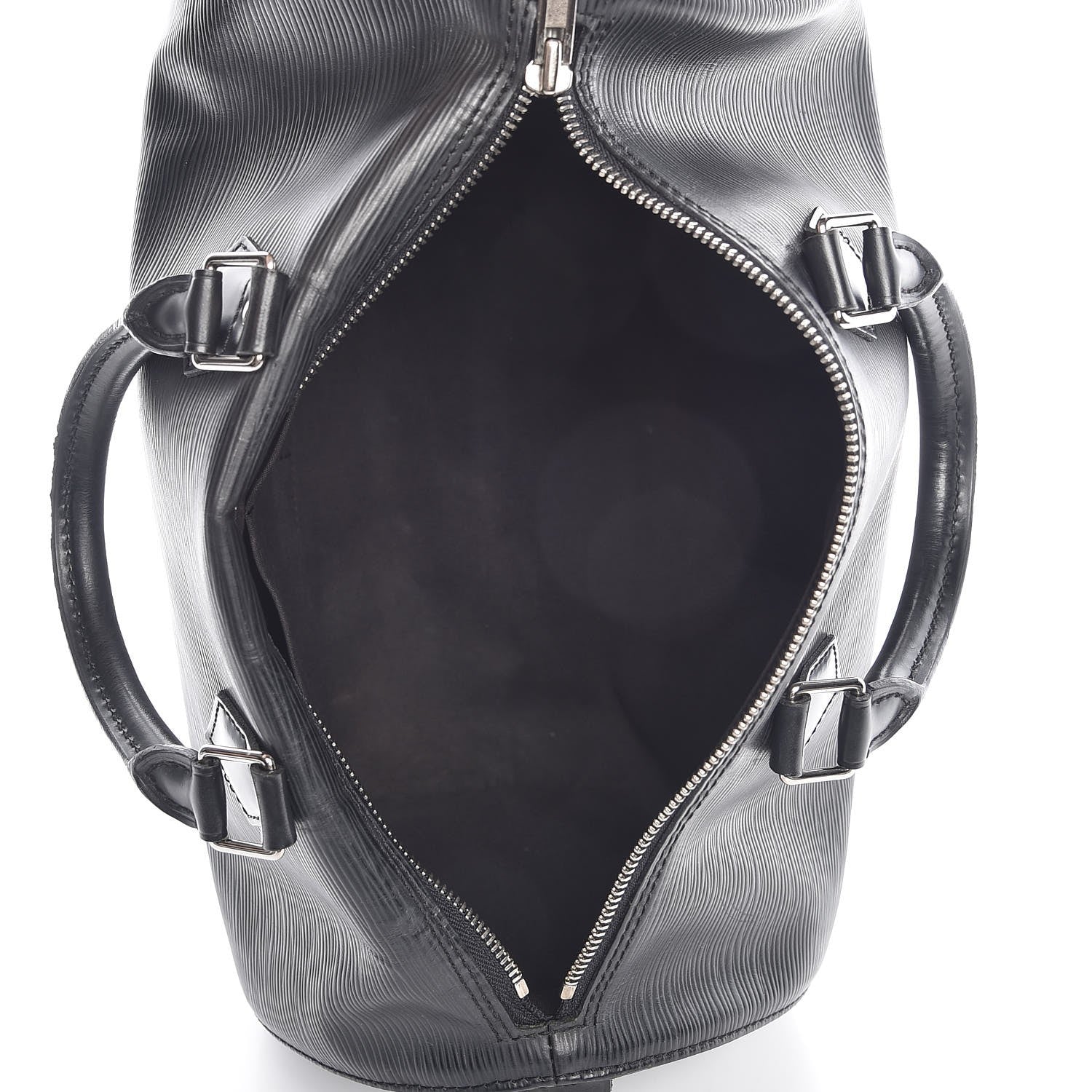 Louis Vuitton Epi Speedy 30 Black 6 of 20