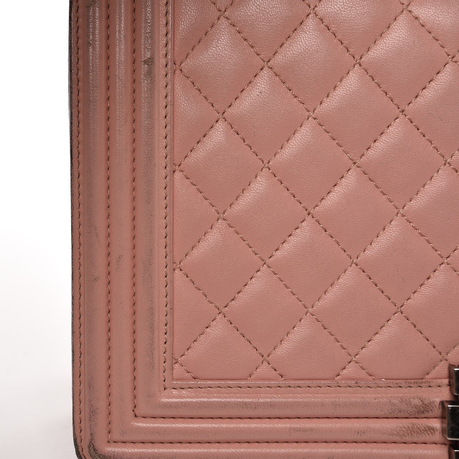 Chanel Lambskin Quilted New Medium Boy Flap Bag Pink 14 of 18