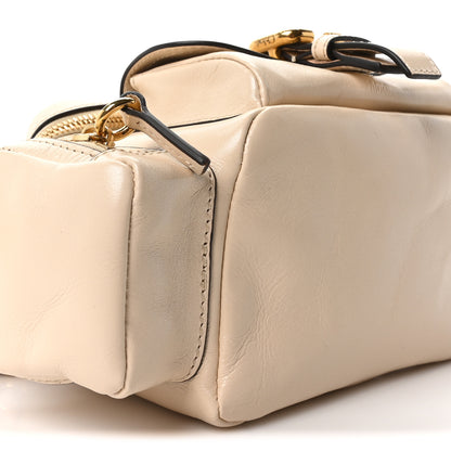 Chloe Shiny Buffalo Small Double Carry Camera Bag Sweet Beige 9 of 10