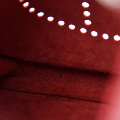 Hermes Taurillon Clemence Evelyne III GM Rouge Garance 8 of 14