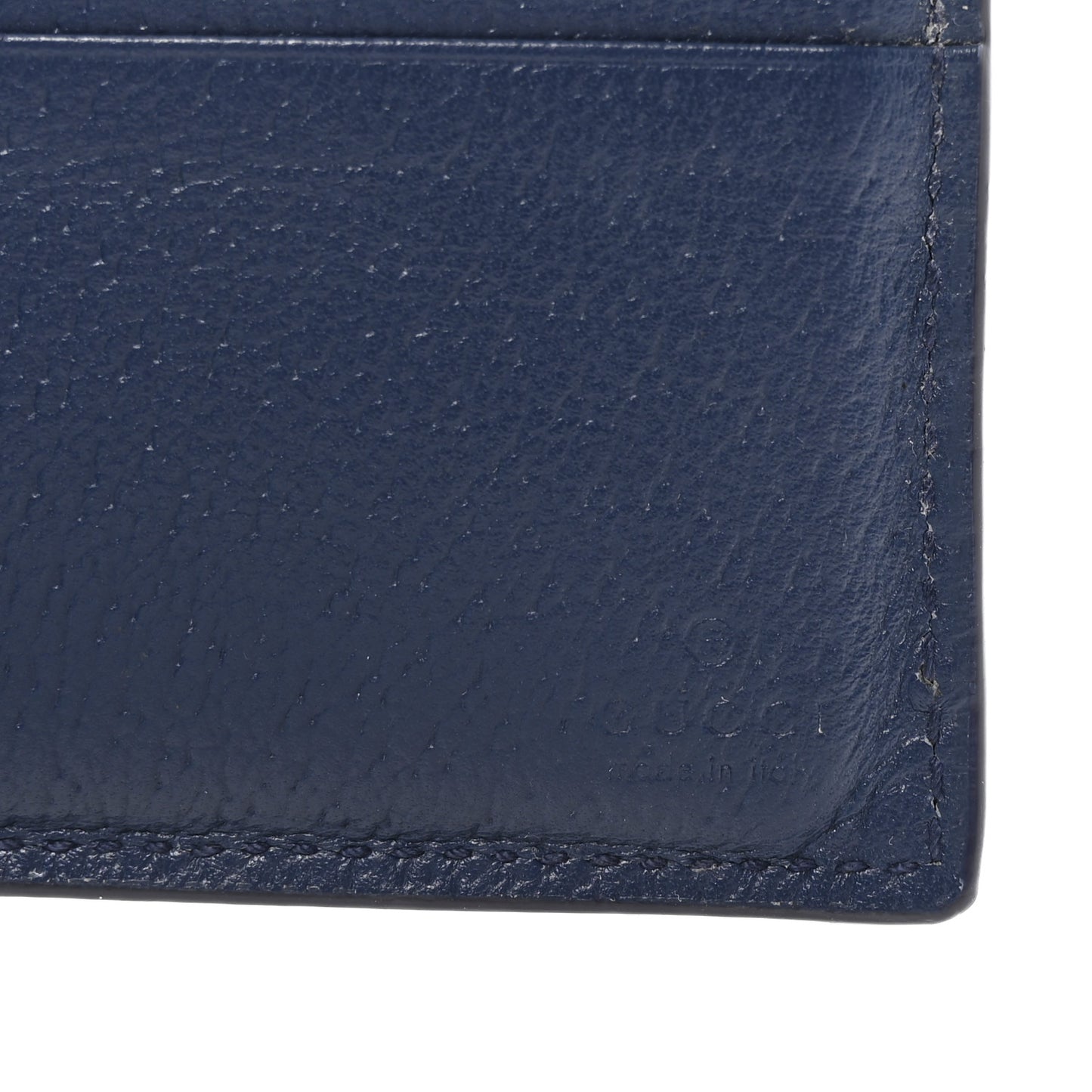 GG Supreme Monogram Bi-Fold Wallet Beige Ebony Royale