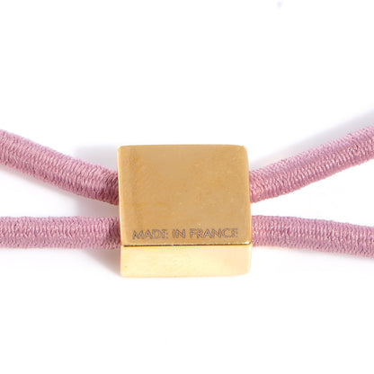 Louis Vuitton Monogram Celeste Hair Tie Gold Rose 3 of 6