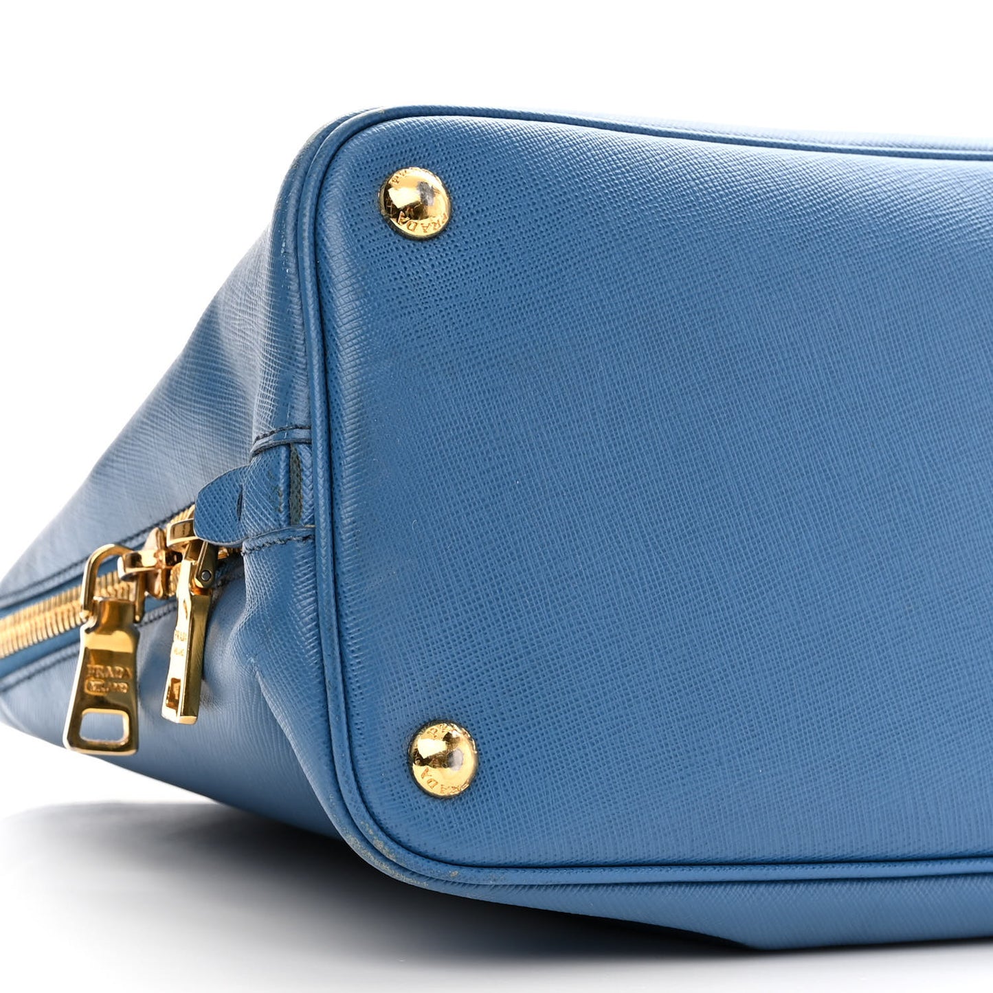 Saffiano Lux Large Promenade Tote Bluette