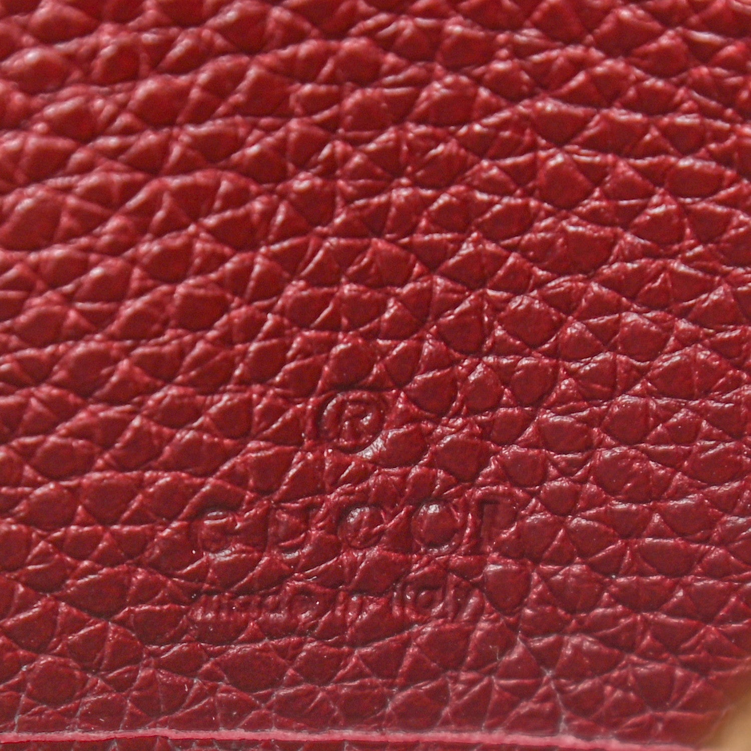 Gucci Grainy Calfskin Zumi Continental Wallet Vintage Bordeaux 7 of 7