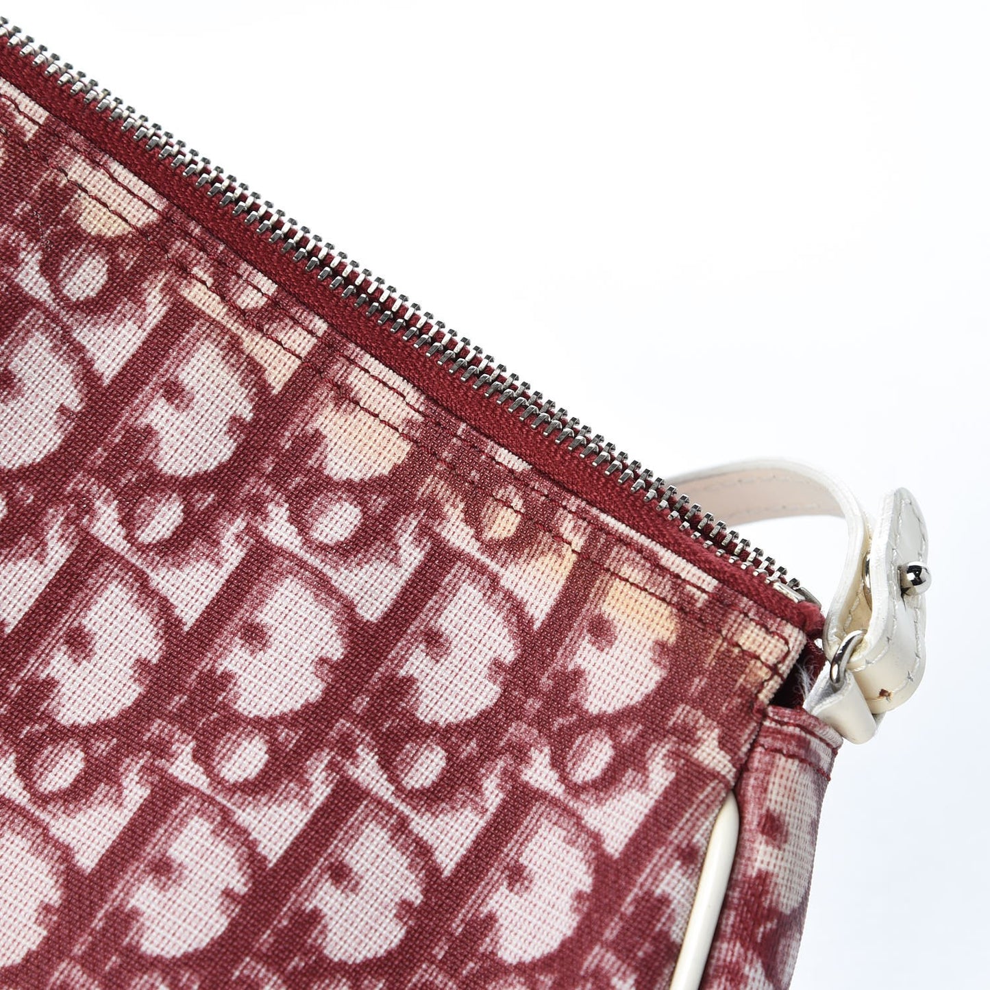 Monogram Mini Saddle Pochette Red