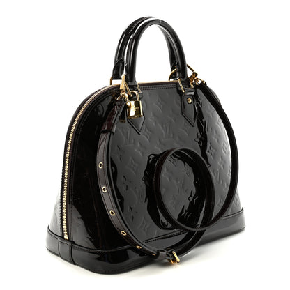 Louis Vuitton Vernis Alma PM Amarante 3 of 9