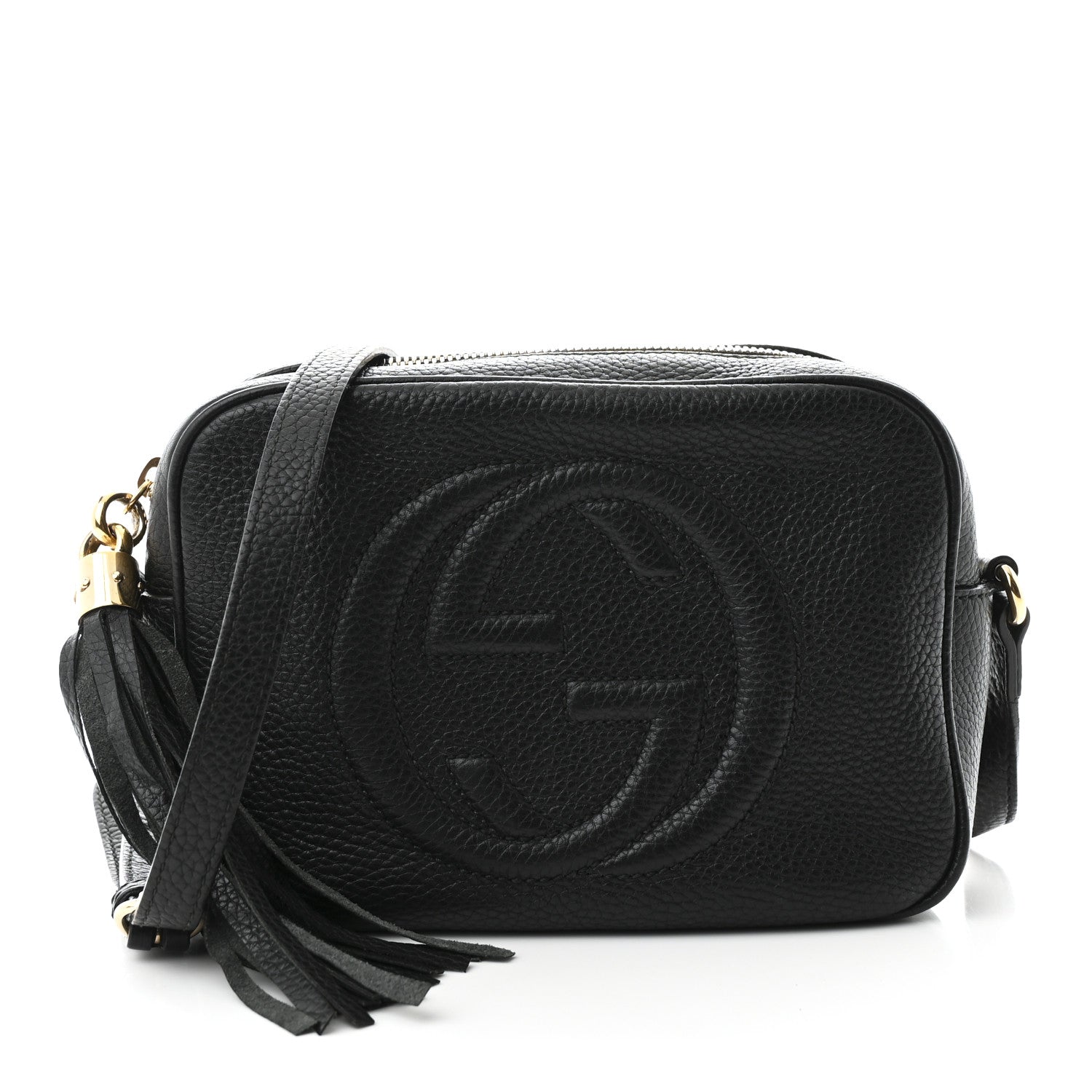 Gucci Pebbled Calfskin Small Soho Disco Bag Black 1 of 10