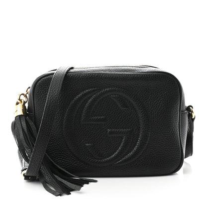 Gucci Pebbled Calfskin Small Soho Disco Bag Black 1 of 10