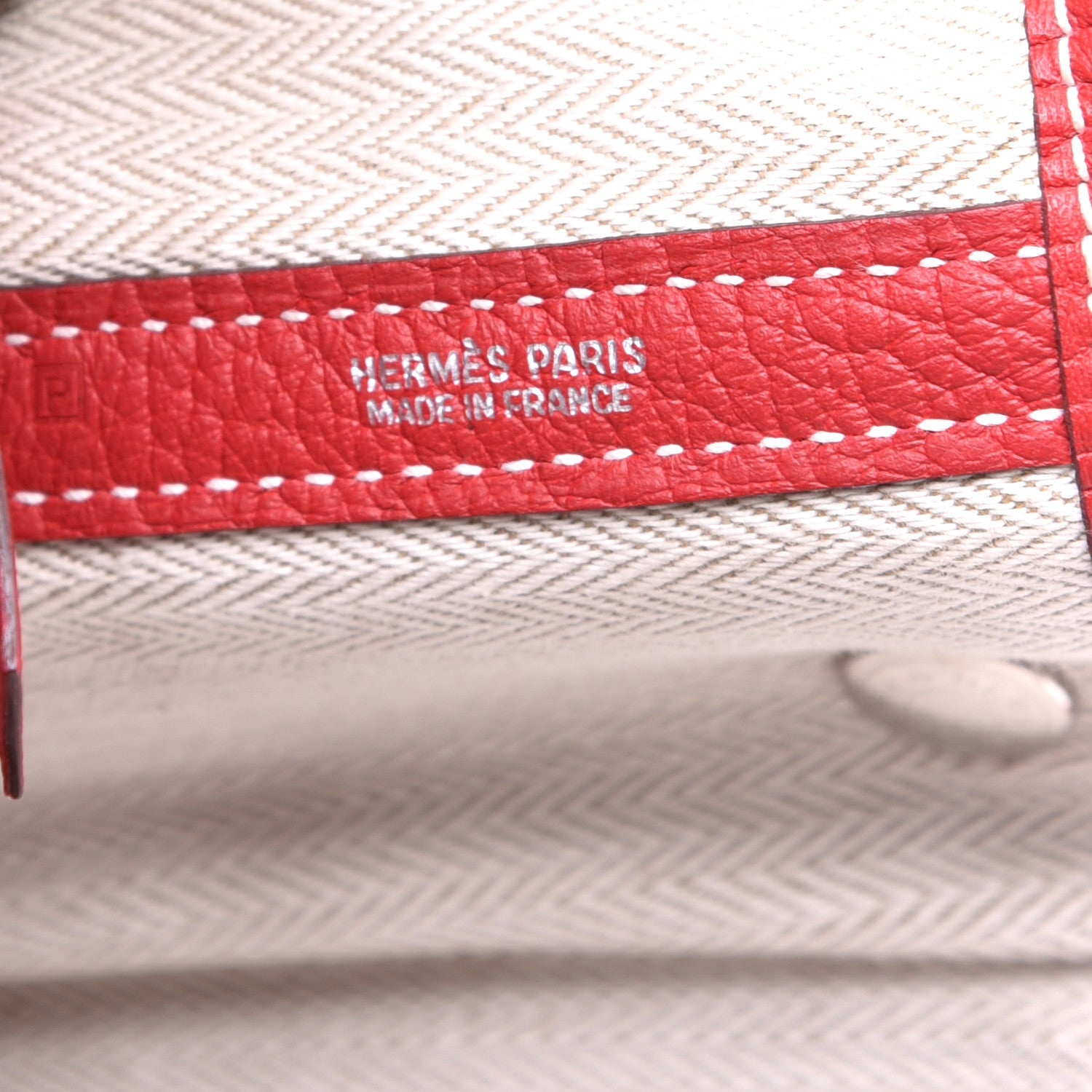 Hermes Vache Country Garden Party 36 MM Rouge Casaque 6 of 8