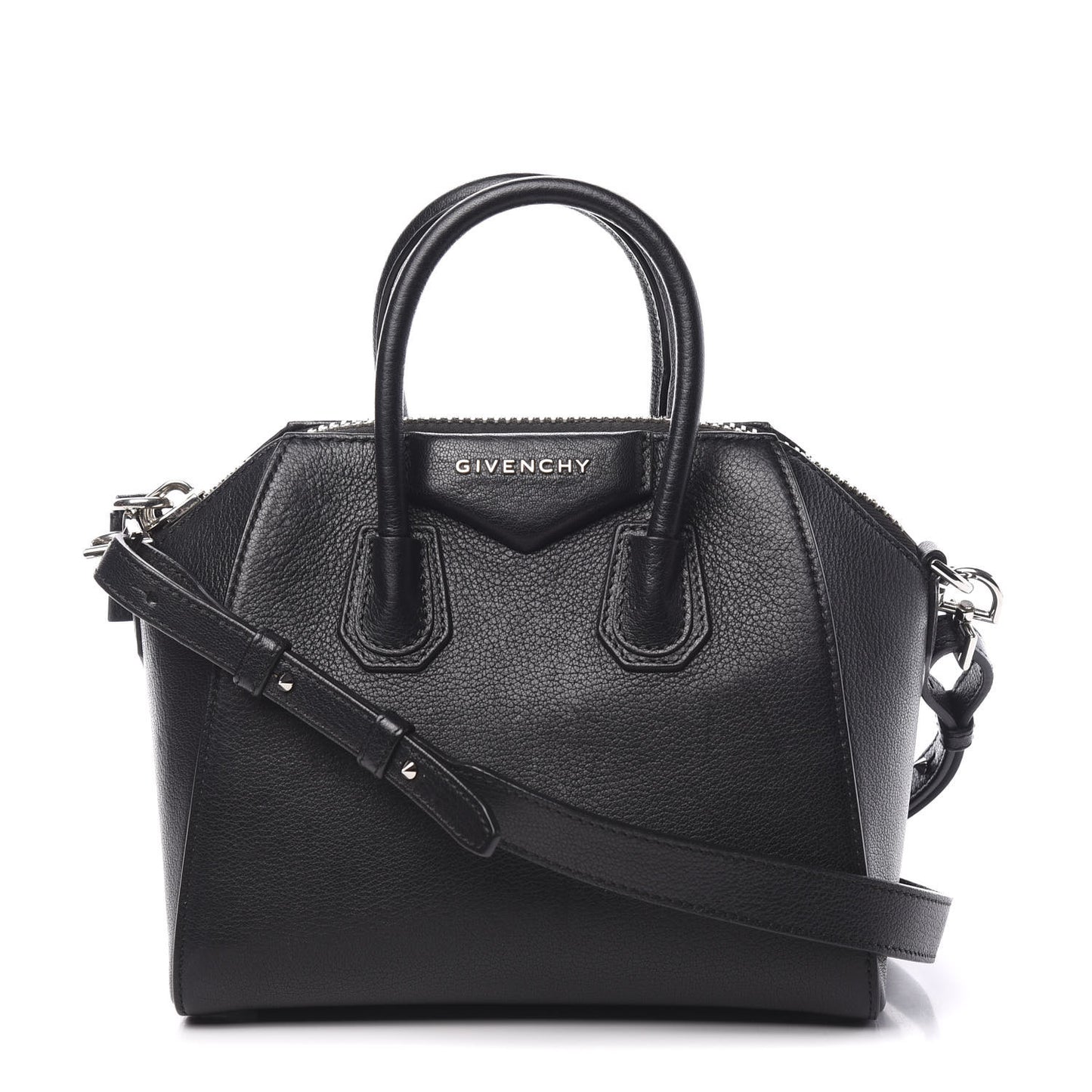 Sugar Goatskin Mini Antigona Black