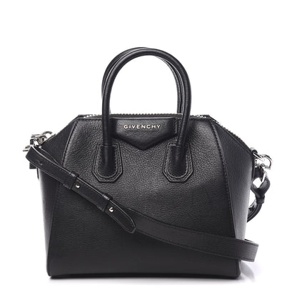 Givenchy Sugar Goatskin Mini Antigona Black 1 of 10