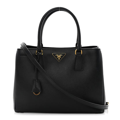 Prada Saffiano Lux Medium Tote Black 1 of 18