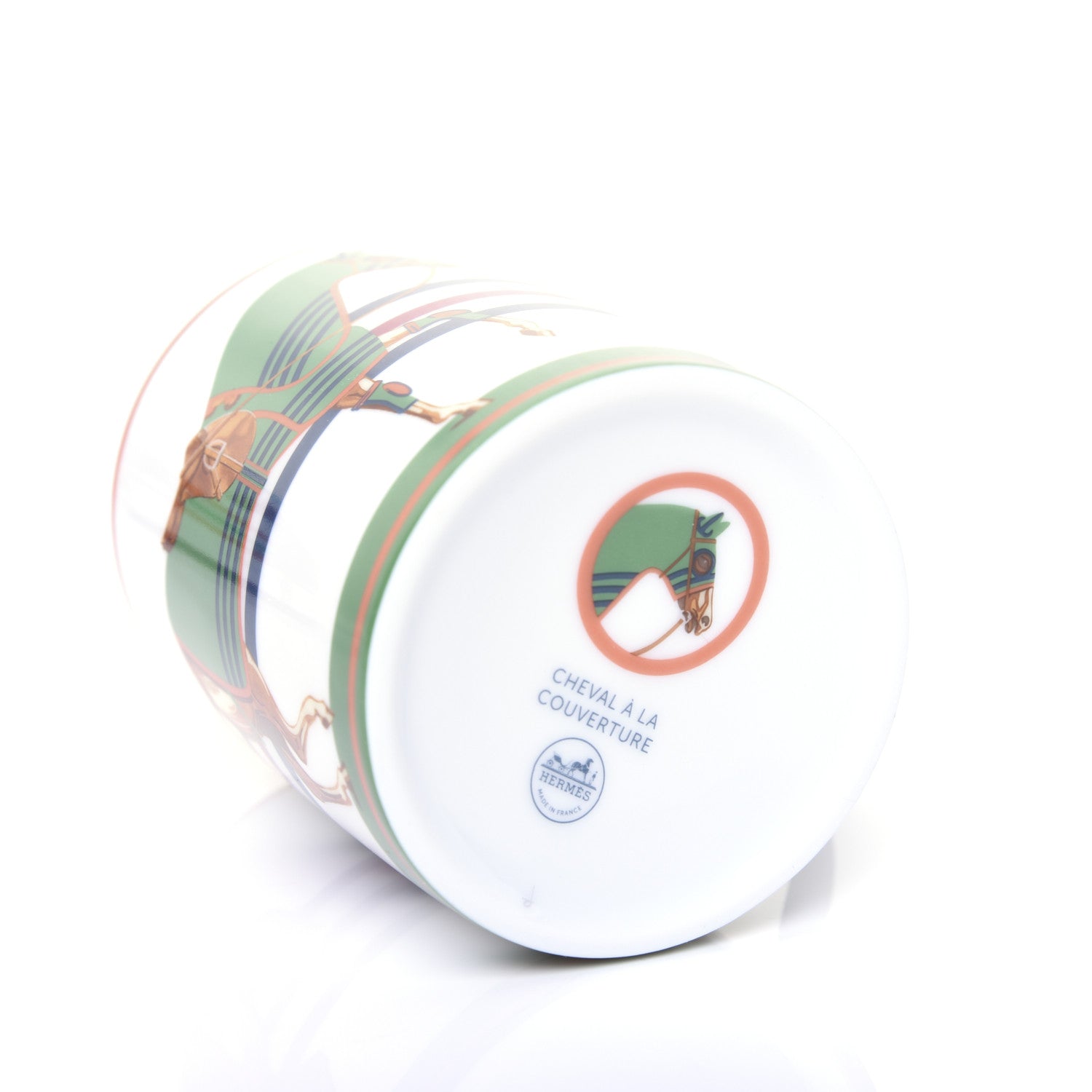 Hermes Porcelain Cheval A La Couverture Mug Set of 3 8 of 14