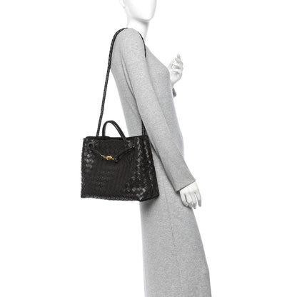 Bottega Veneta Nappa Intrecciato Medium Andiamo Shoulder Bag Fondant 2 of 9