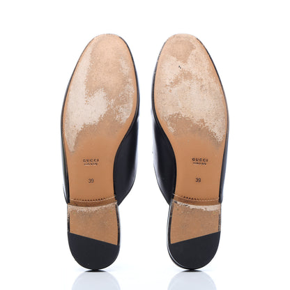Gucci Calfskin Womens Princetown Slippers 39 Black 5 of 9