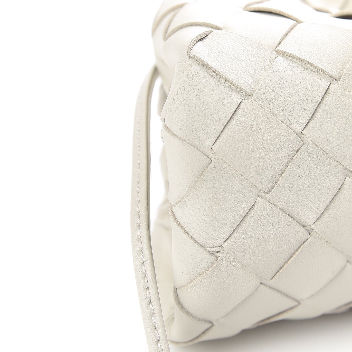 Nappa Intrecciato The Mini Pouch Plaster