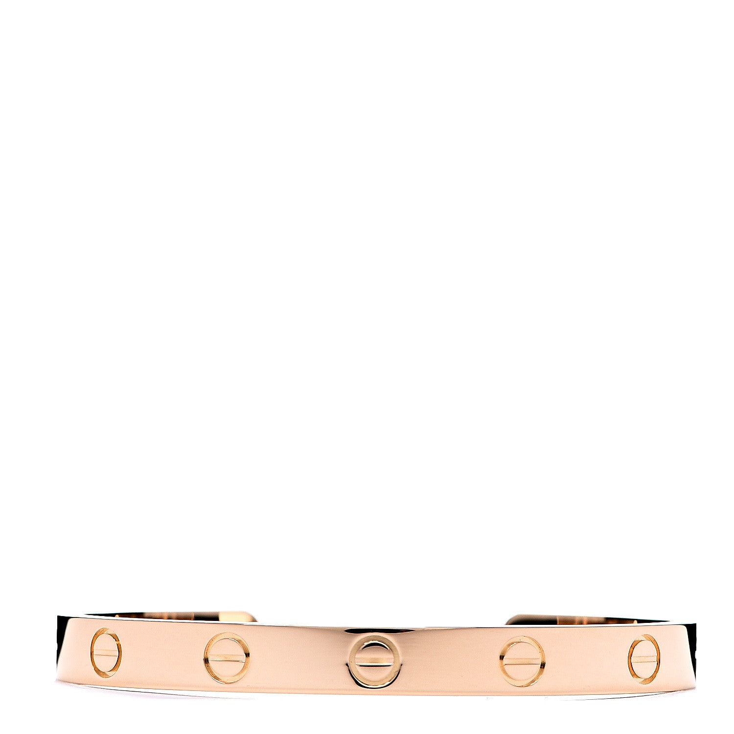 Cartier 18K Yellow Gold LOVE Cuff Bracelet 16 1 of 5