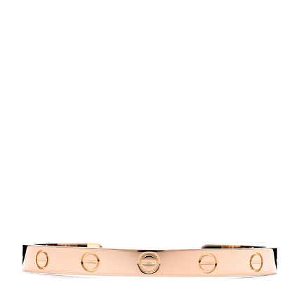 Cartier 18K Yellow Gold LOVE Cuff Bracelet 16 1 of 5