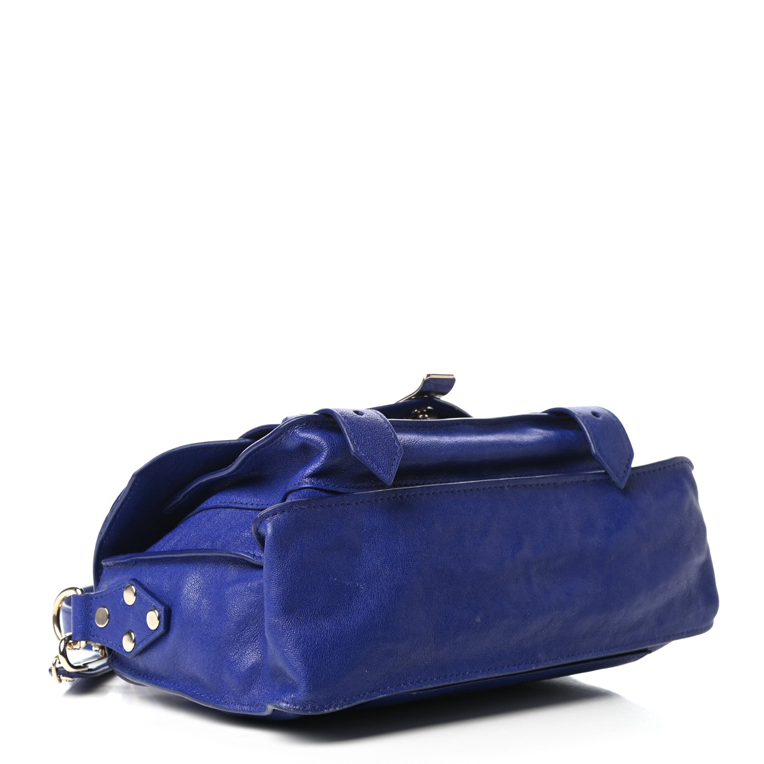 Proenza Schouler Lambskin Tiny PS1 Satchel Royal Blue 4 of 9
