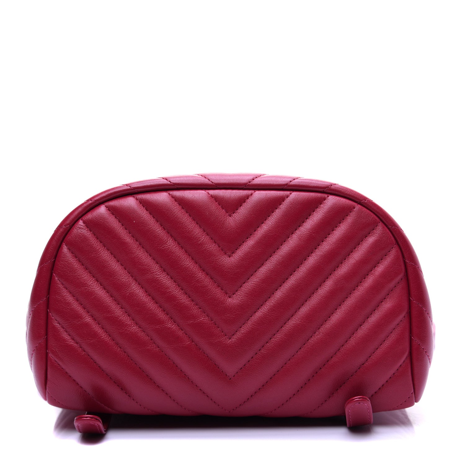 Chanel Calfskin Chevron Quilted Small Urban Spirit Backpack Dark Pink 9 of 9