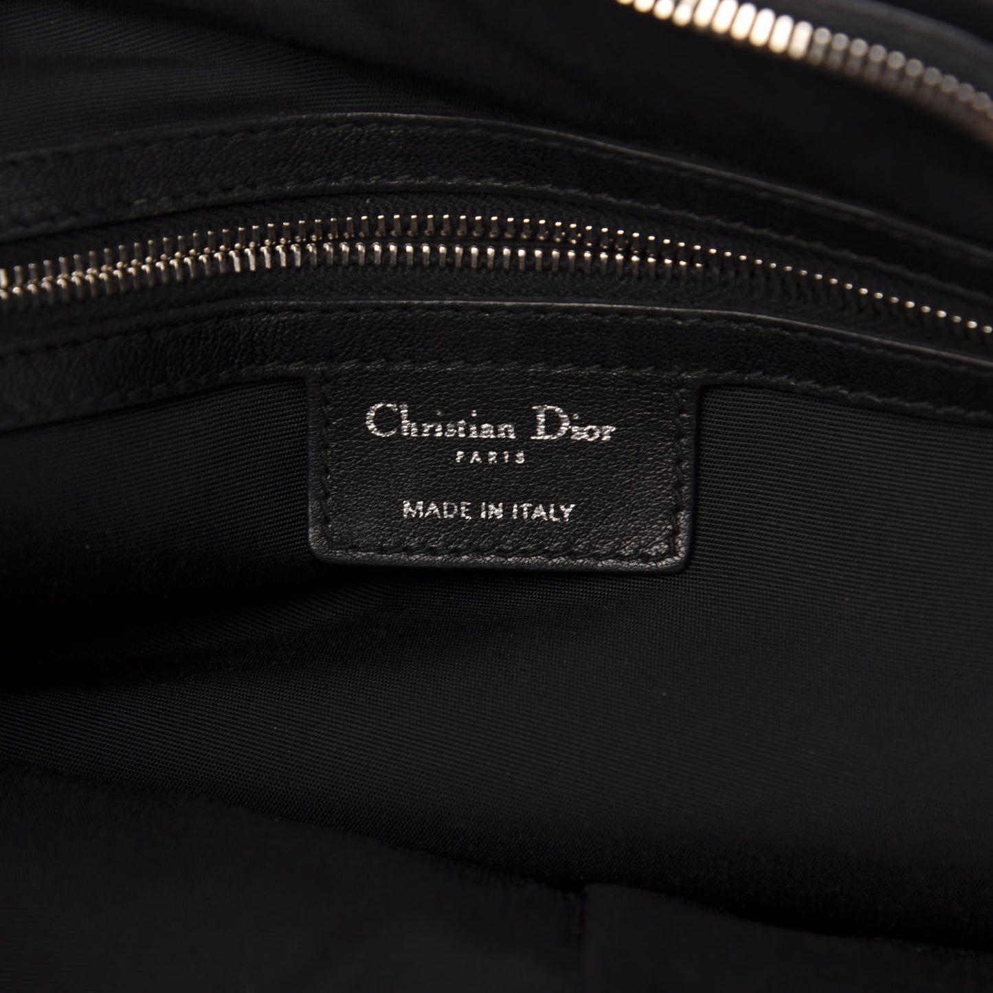 Lambskin Cannage Medium Granville Tote Black