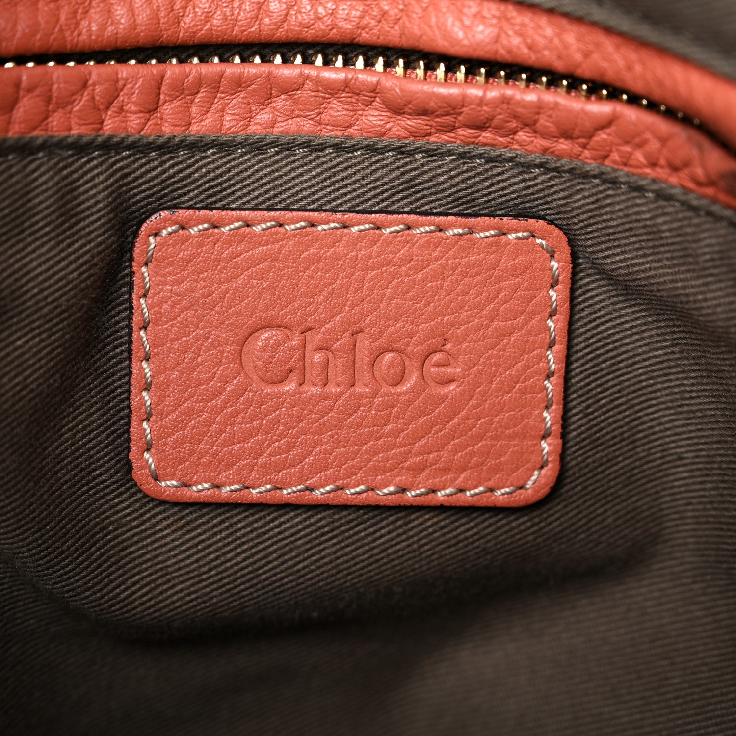 Chloe Calfskin Medium Marcie Satchel Muted Brown 5 of 28