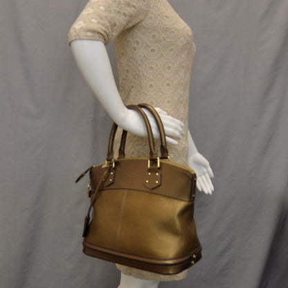 Louis Vuitton Suhali Lockit PM Bronze 2 of 9